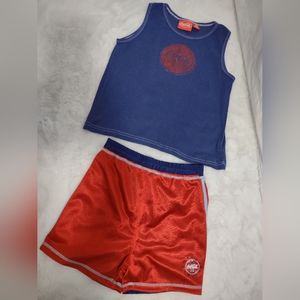 COCA COLA Official Boy's Tank Top & Shorts Bundle Size 14/16